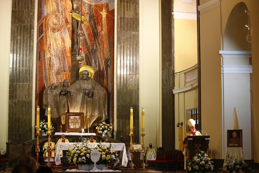 Uroczysta msza święta w intencji regionu, fot. Filip Kowalkowski dla UMWKP