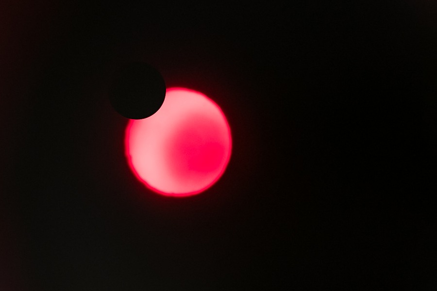 Obserwacja częściowego zaćmienia Słońca, fot. Andrzej Goiński/UMWKP