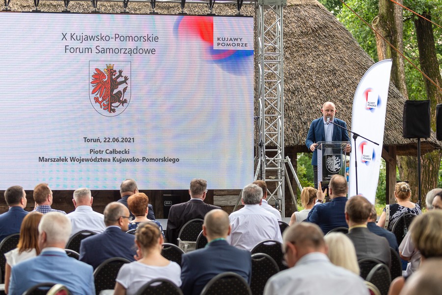 Regionalne Forum Samorządowe, 22 czerwca 2021, fot. Szymon Zdziebło/tarantroga.pl dla UMWKP