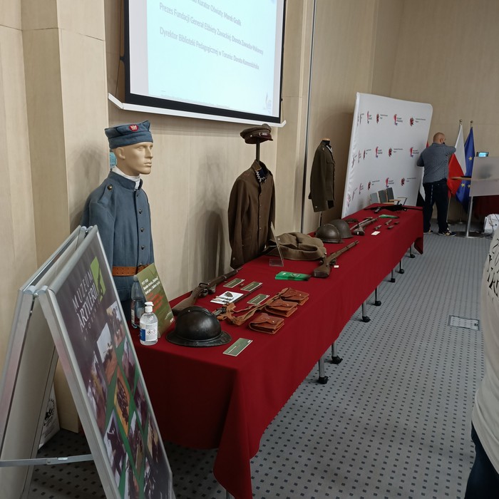 Ekspozycja prezentowana w czasie wydarzenia, fot. Muzeum Artylerii w Toruniu Oddział Muzeum Wojsk Lądowych w Bydgoszczy 