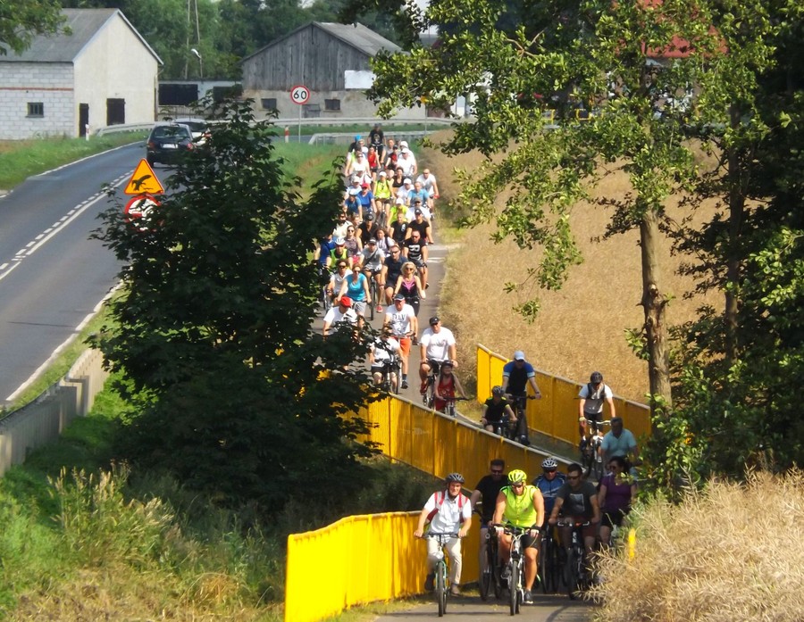 Otwarcie ścieżki rowerowej pomiędzy Brodnicą i Osiekiem, fot. Czas Brodnicy