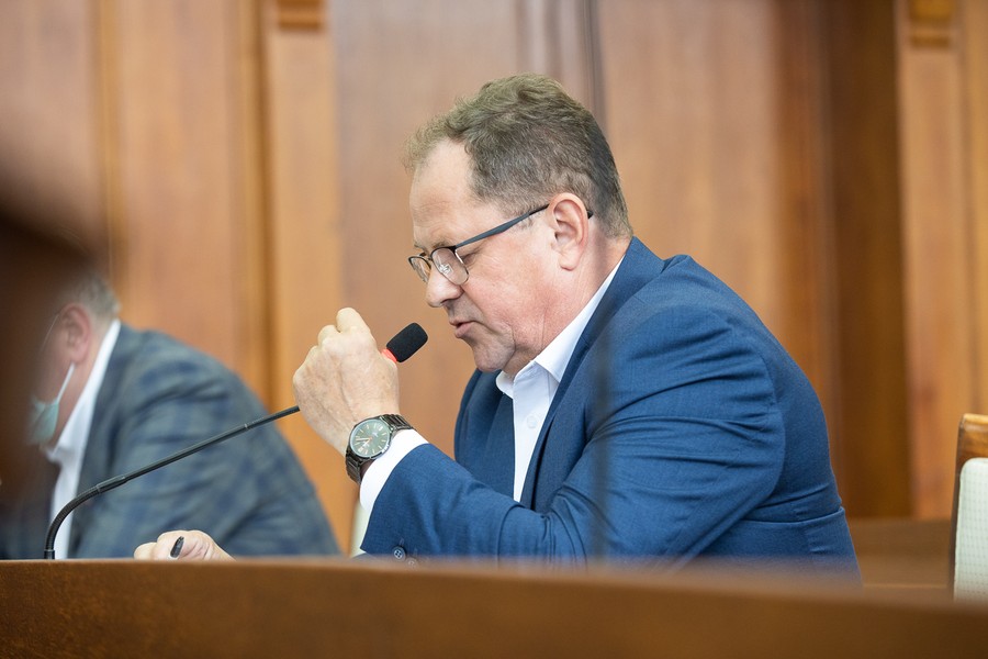 Sesja sejmiku województwa 30 sierpnia 2021, fot. Mikołaj Kuras dla UMWKP
