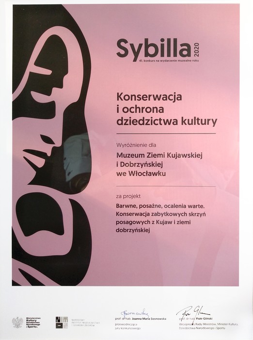 Uroczystość wręczenia nagród i wyróżnień Sybilla 2020, fot. B. Bajerskiego/NIMOZ