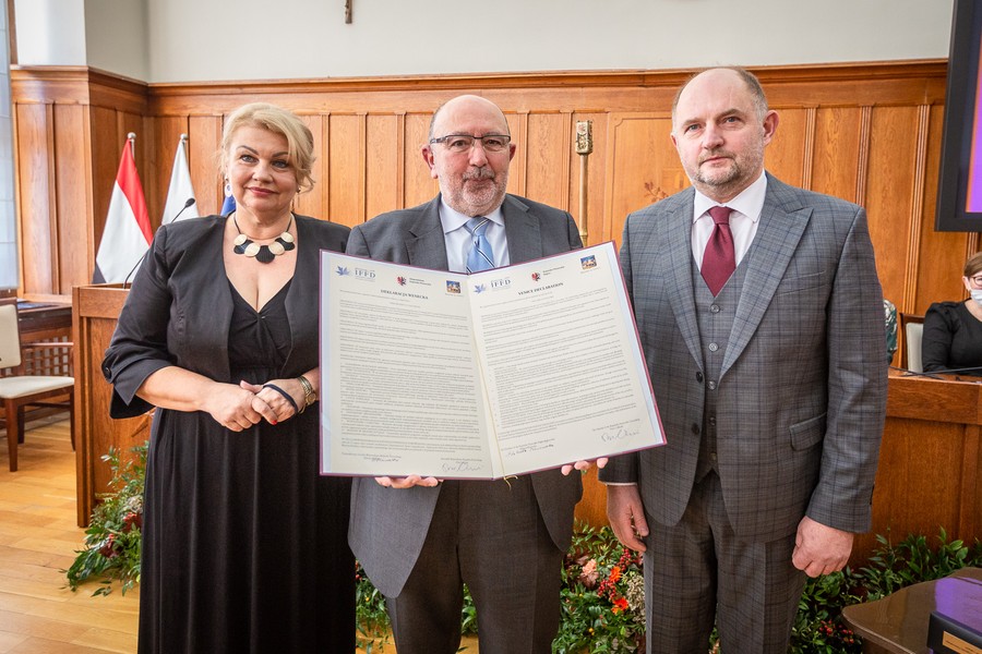 Ceremonia podpisania Deklaracji Weneckiej, fot. Szymon Zdziebło tarantoga.pl dla  UMWKP