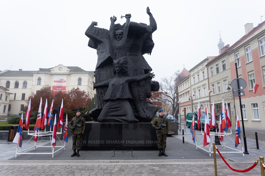 Wojewódzkie obchody Narodowego Święta Niepodległości w Bydgoszczy, fot. Filip Kowalkowski dla UMWKP