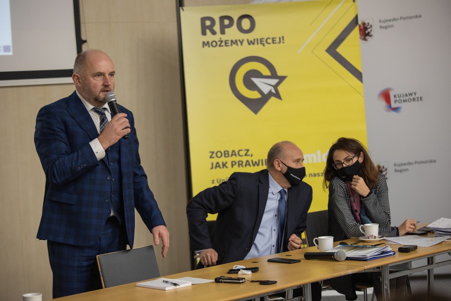 Konsultacje FEKP 2021-2027, ZIT Bydgoszczy, fot. Mikołaj Kuras dla UMWKP