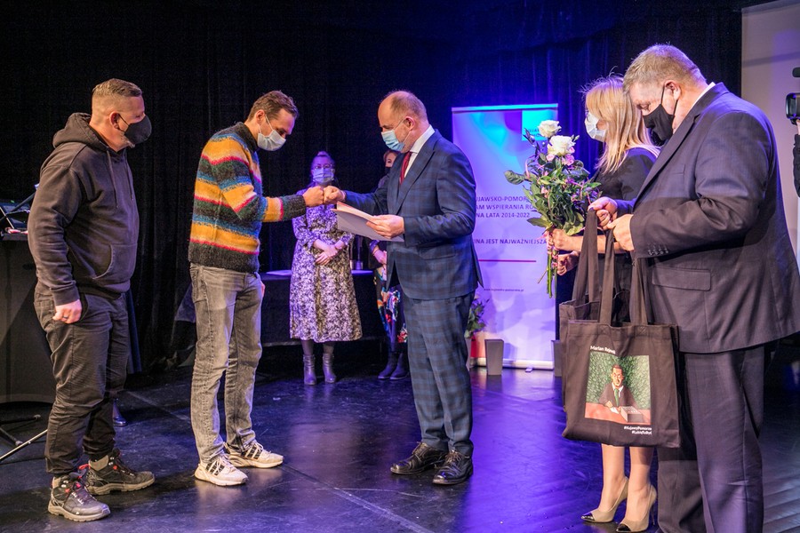 Wręczenie nagród laureatom konkursu Stalowy Anioł, fot. Andrzej Goiński/UMWKP