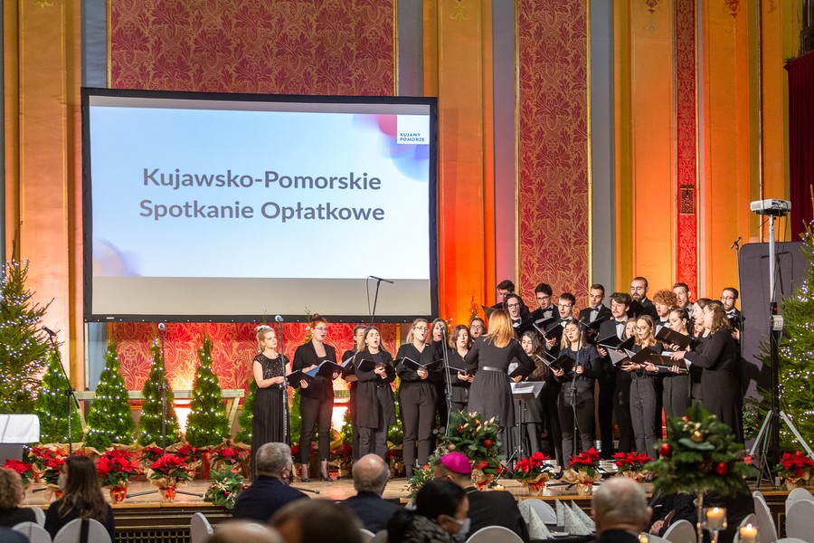 Kujawsko-Pomorskie Spotkanie Opłatkowe, fot. Szymon Zdzieblo/tarantoga.pl dla UMWKP