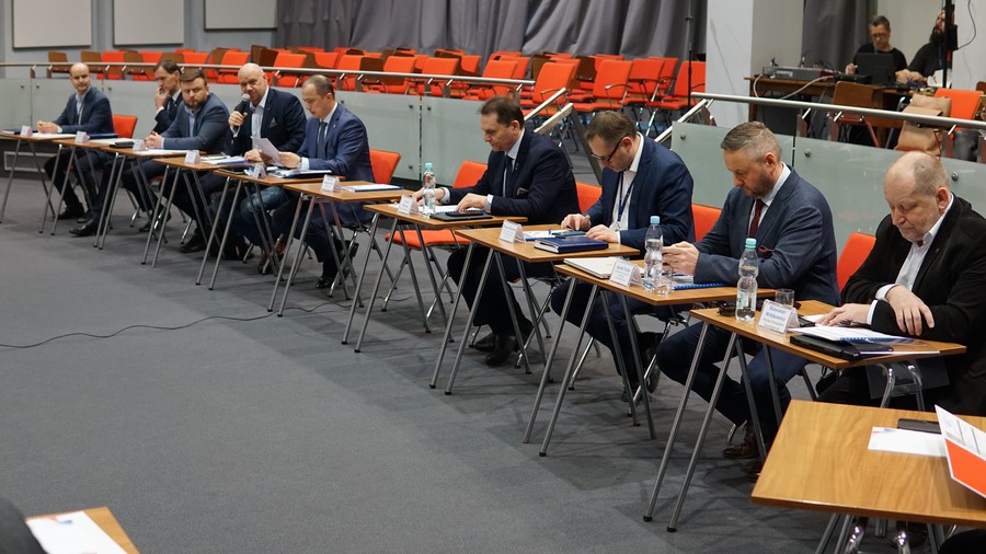 Członowie K-P WRDS i goście podczas posiedzenia K-P WRDS w dniu 07.04.2022, fot. Kajetan Soliński