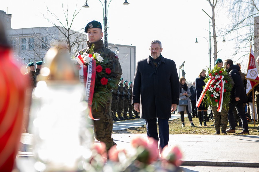 Uroczystości Narodowego Dnia Pamięci Żołnierzy Wyklętych w Toruniu, fot. Mikołaj Kuras dla UMWKP
