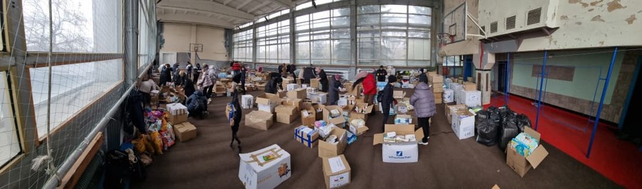 Akcja transportu darów na Ukrainę, fot. WOPR Województwa Kujawsko-Pomorskiego