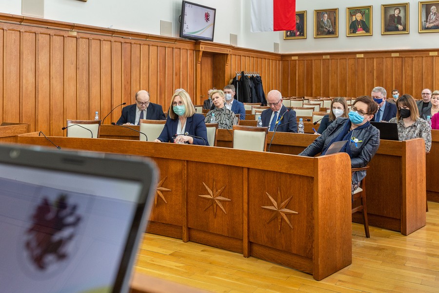 Posiedzenie Kujawsko-Pomorskiej Rady Oświatowej, fot. Szymon Zdzieblo/tarantoga.pl dla UMWKP