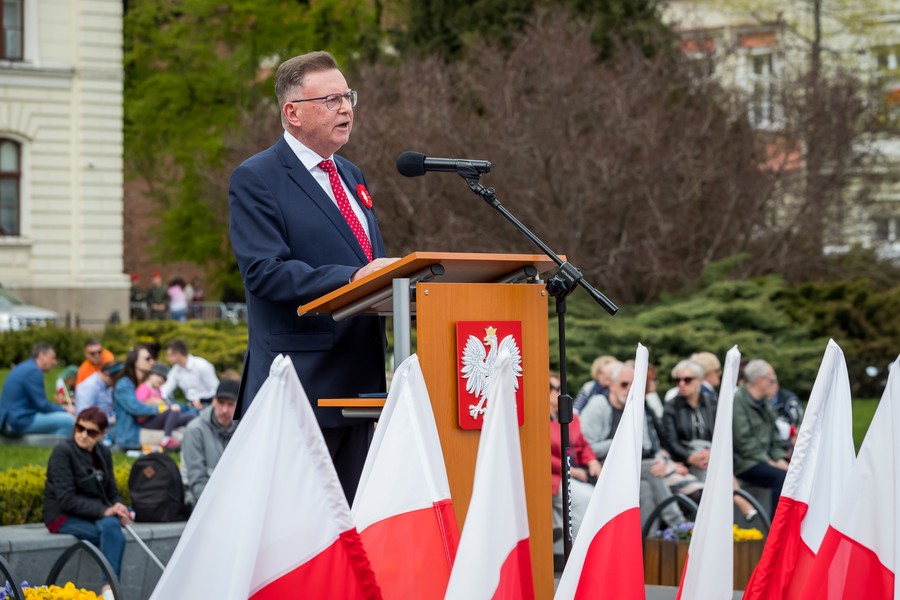 Obchody Święta Narodowego 3 Maja w Bydgoszczy, fot. Tomasz Czachorowski dla UMWKP