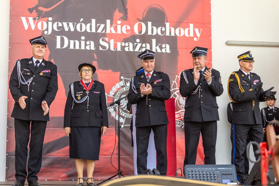 Wojewódzkie obchody Dnia Strażaka w Wąbrzeźnie, fot. Szymon Zdziebło/tarantoga.pl dla UMWKP
