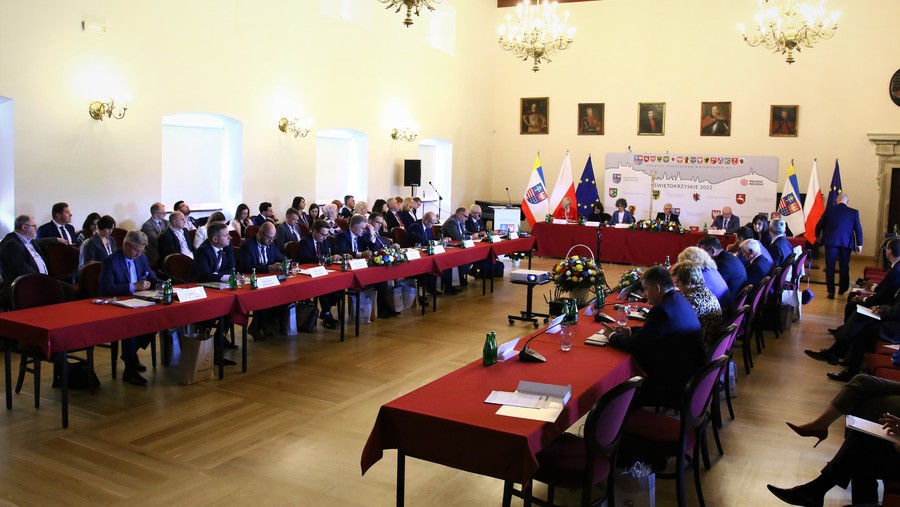 II Posiedzenie Konwentu Marszałków w Sandomierzu, fot. UMWŚ