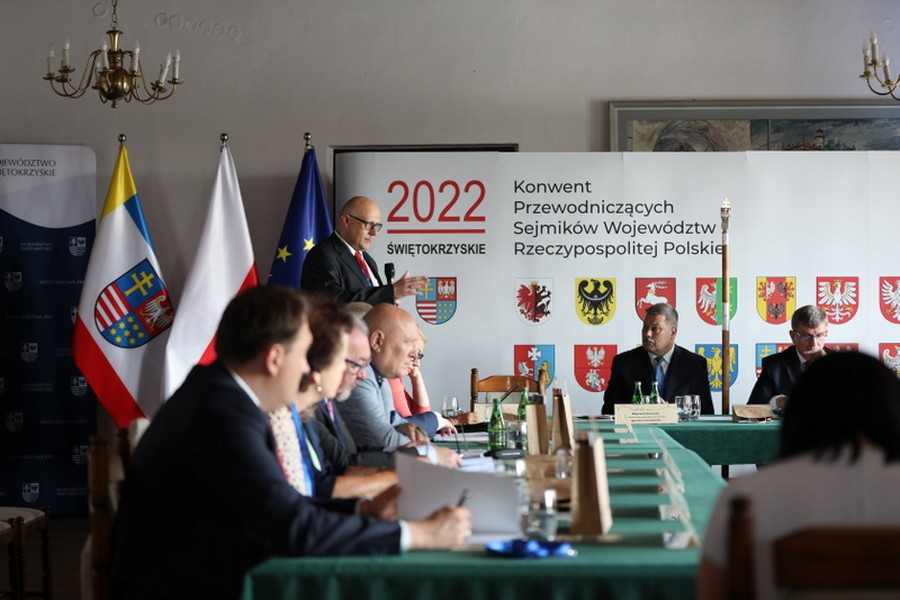 II Posiedzenie Konwentu Przewodniczących w Sandomierzu, fot. UMWŚ