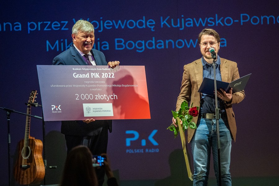 Wręczenie nagród Grand PiK 2022, fot. Mikołaj Kuras dla UMWKP
