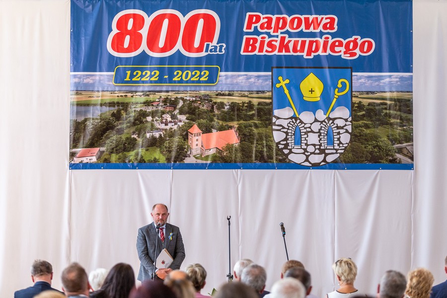 800-lecie Papowa Biskupiego, fot. Szymon Zdziebło/tarantoga.pl dla UMWKP