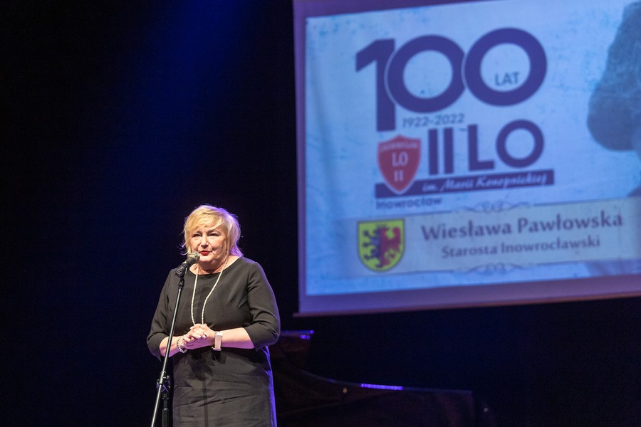 Jubileusz 100-lecia II LO w Inowrocławiu, fot. Szymon Zdziebło/tarantoga.pl dla UMWKP