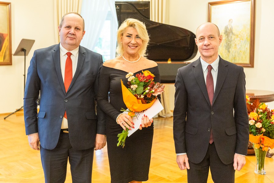 Wręczenie nagród z okazji Dnia Muzyki, fot. Szymon Zdziebło/tarantoga.pl dla UMWKP