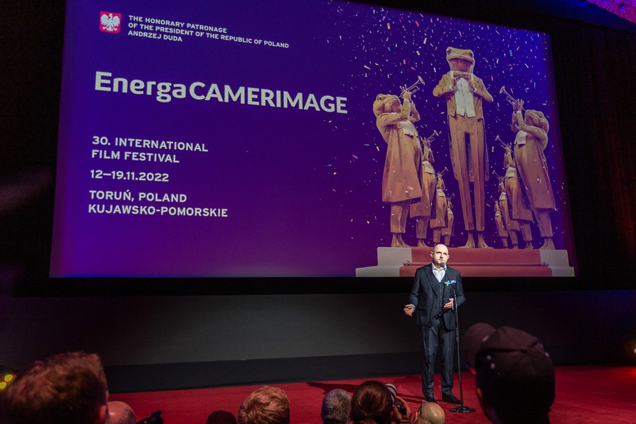 Gala otwarcia Camerimage, fot. Szymon Zdziebło/tarantoga.pl dla UMWKP