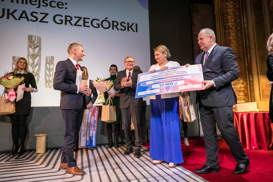 Gala wręczenia nagród w konkursie Agricola-Syn Ziemi, fot. Andrzej Goiński/UMWKP