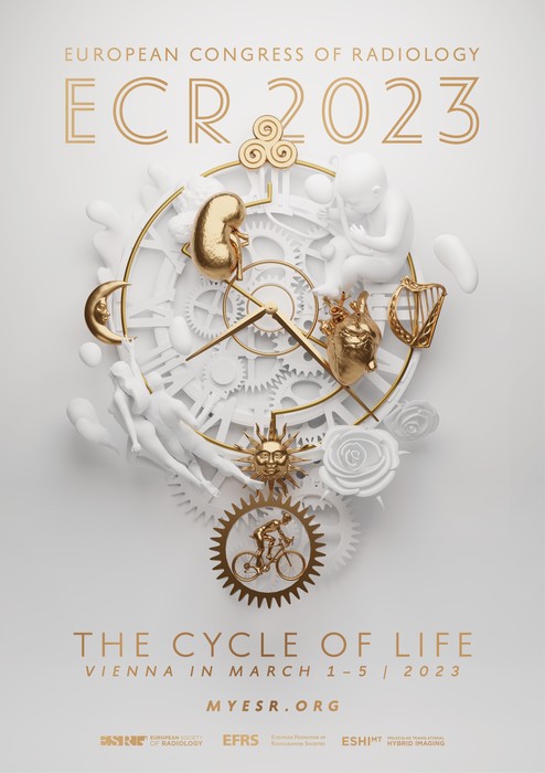 Plakat - Kongres radiologiczny 2023 - „The cycle of life”