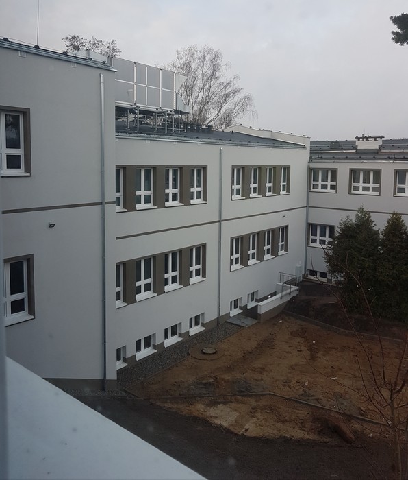Remont i rozbudowa budynku warsztatów kwalifikacyjnych kursów zawodowych, fot. Damian Więcławski