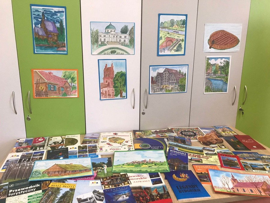 Wystawka książek o tematyce Kujaw i Pomorza, autor zdjęcia K.Sypniewska