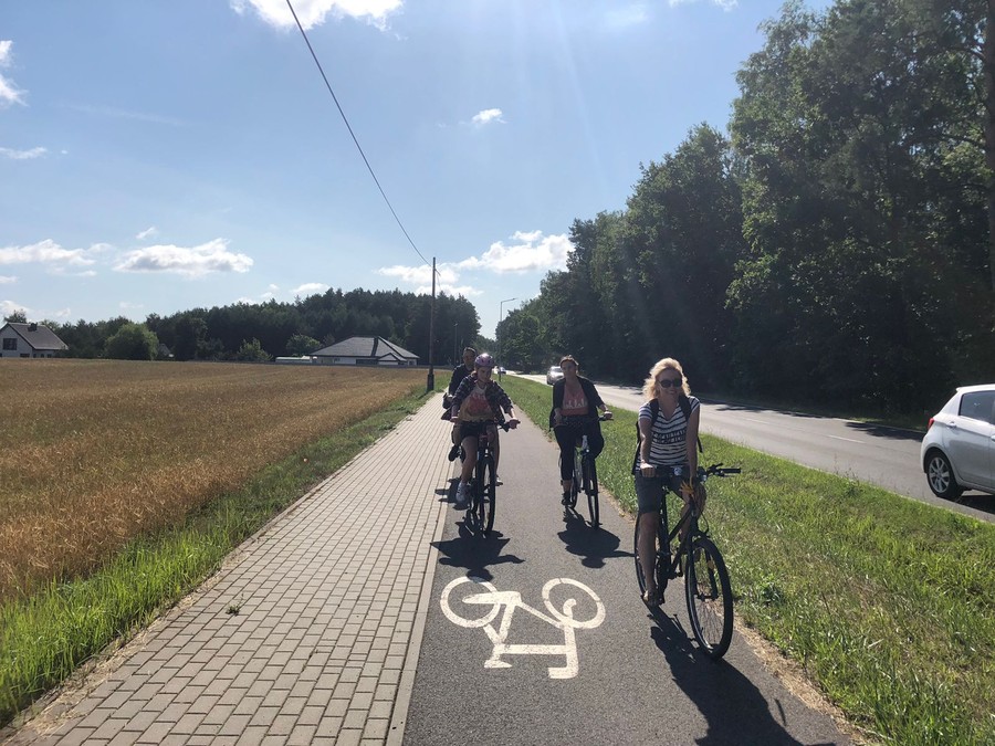 Ścieżki rowerowe w gminie Osielsko