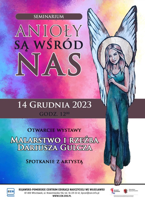 Plakat - Seminarium "Anioły są wśród nas"