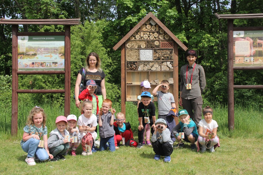 Grupa przedszkolaków z Górzna (fot. GLPK)