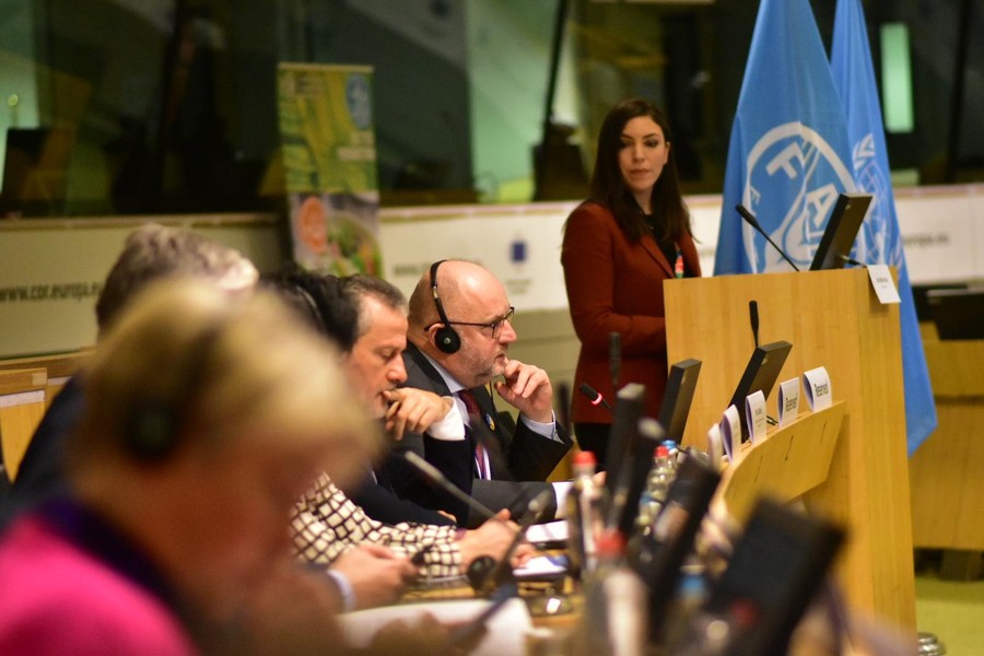 Konferencja ONZ/FAO w Brukseli, fot. Mieszko Matusiak/UMWKP
