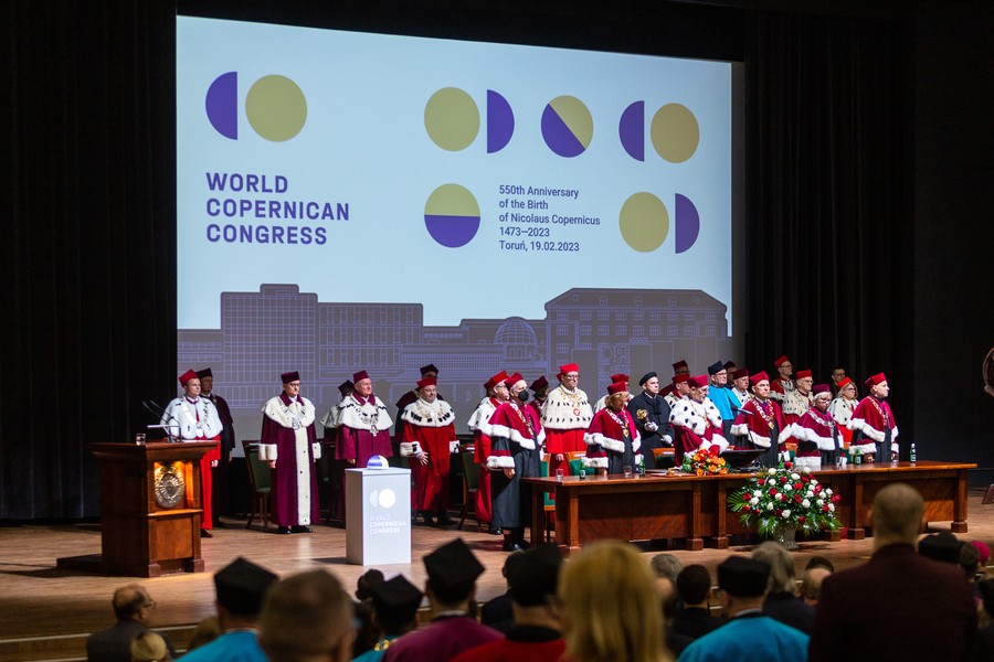 Otwarcie Światowego Kongresu Kopernikańskiego, fot. Szymon Zdziebło/tarantoga dla UMWKP