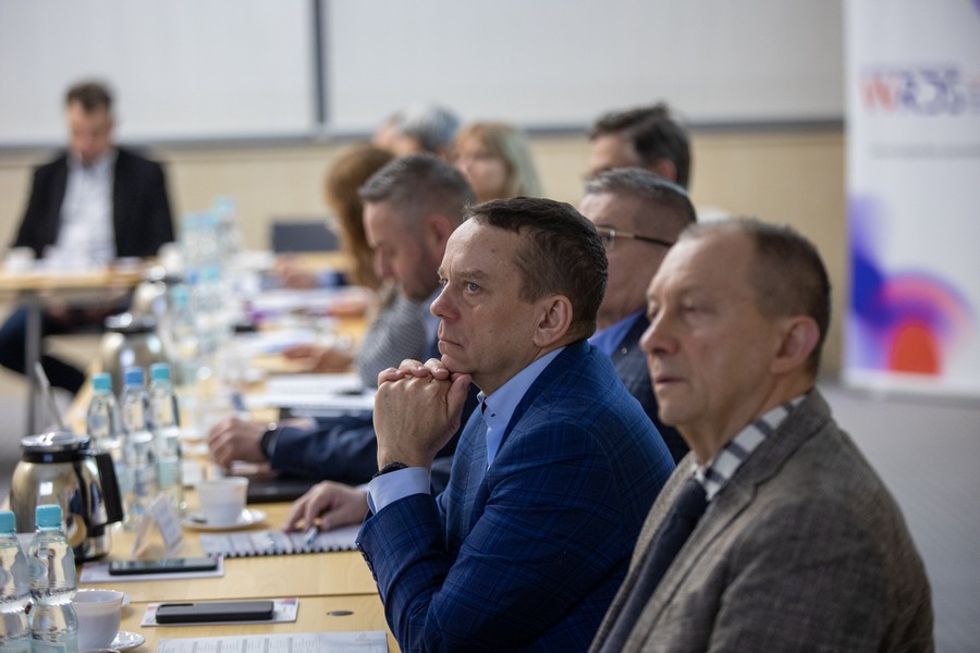 Posiedzenie Wojewódzkiej Rady Dialogu Społecznego, Toruń, 20 lutego 2023, fot. Mikołaj Kuras dla UMWKP