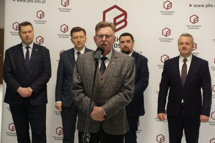 Ceremonia otwarcia nowego budynku dydaktycznego Politechniki Bydgoskiej, fot. Tomasz Czachorowski dla UMWKP