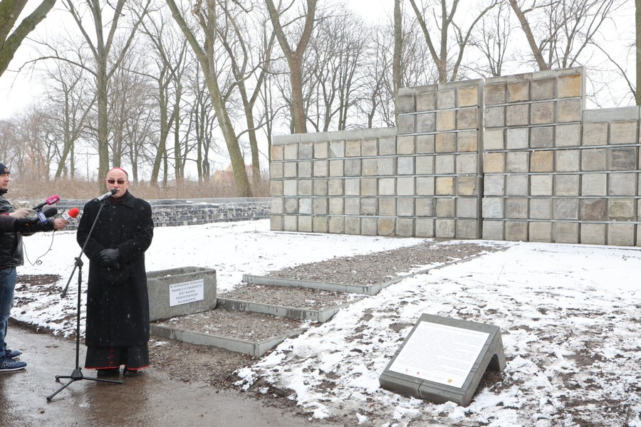 Otwarcie lapidarium i muzeum pamięci żydowskiej społeczności Inowrocławia, fot. Mikołaj Kuras dla UMWKP
