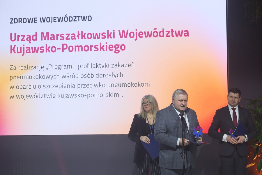 Gala wręczenia nagród w konkursie „Zdrowy samorząd”, fot. PTWP
