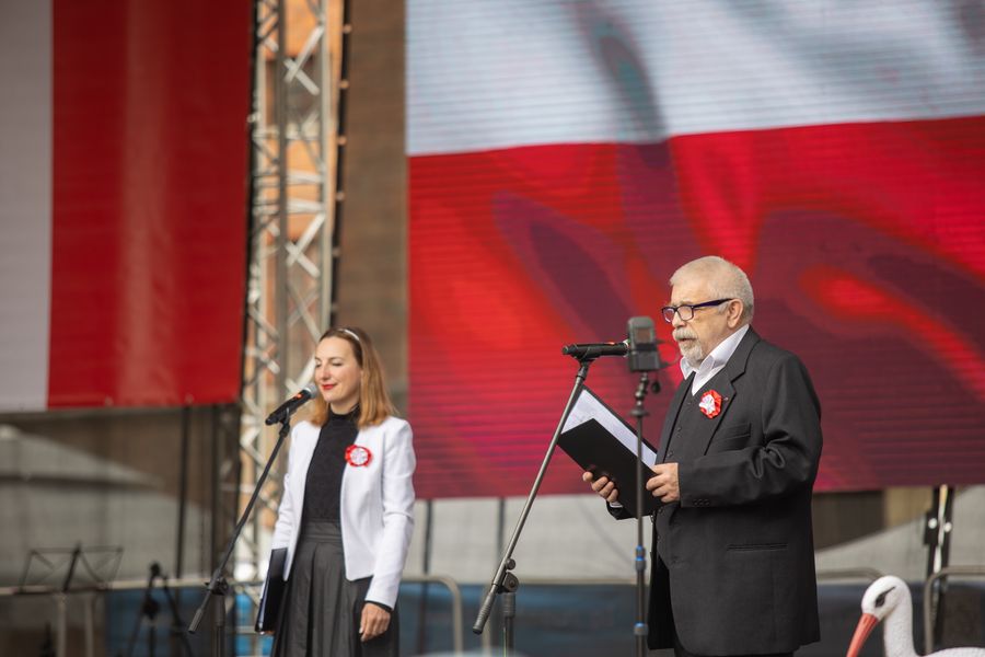 Święto Flagi w Toruń, fot. Mikołaj Kuras dla UMWKP