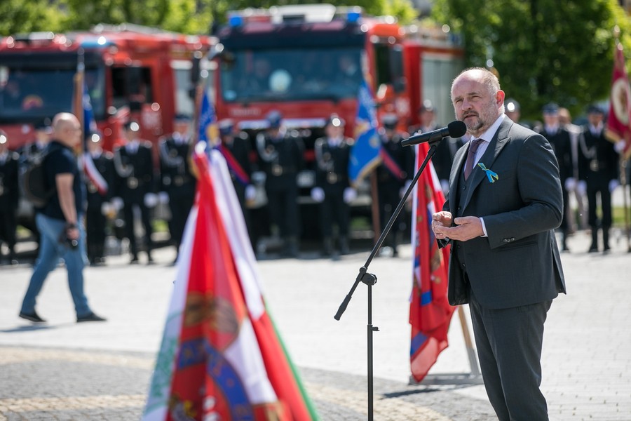 Święto strażaków w Kruszwicy, fot. Andrzej Goiński/UMWKP
