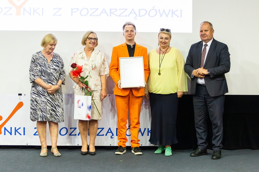 Gala wręczenia naród w konkursie „Rodzynki z pozarządówki”, fot. Szymon Zdziebło/tarantoga.pl dla UMWKP