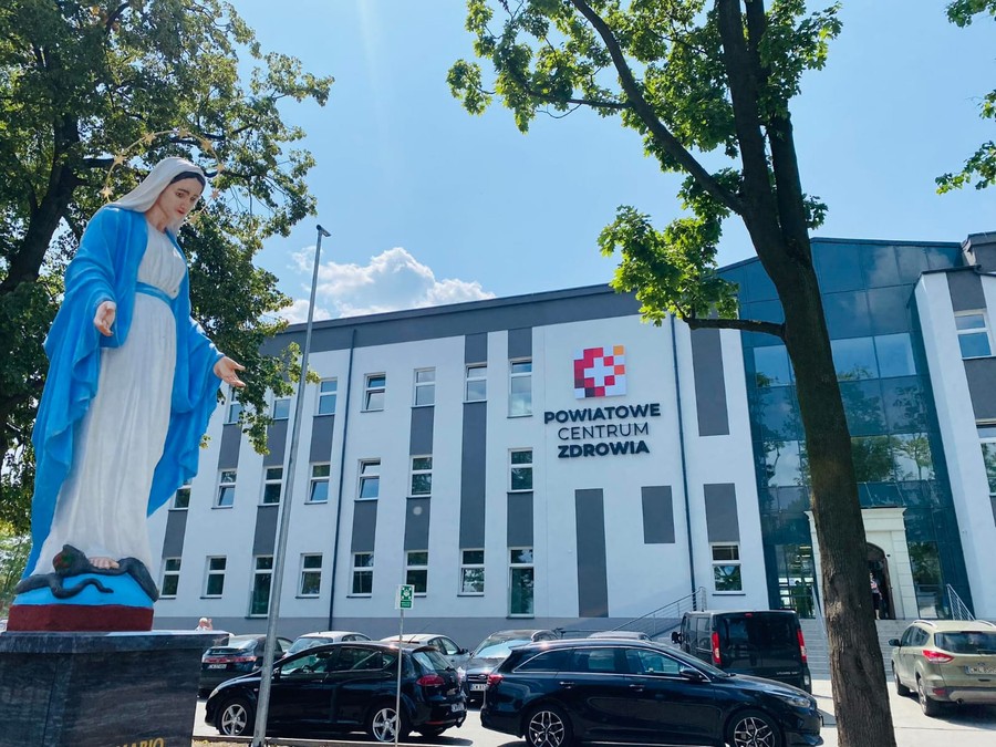 Powiatowe Centrum Zdrowia we Włocławku otwarte, fot. UMWKP