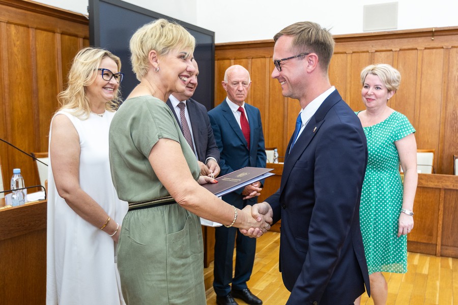 Umowy RPO i PROW, 16 sierpnia 2023, fot. Szymon Zdziebło/tarantoga.pl dla UMWKP