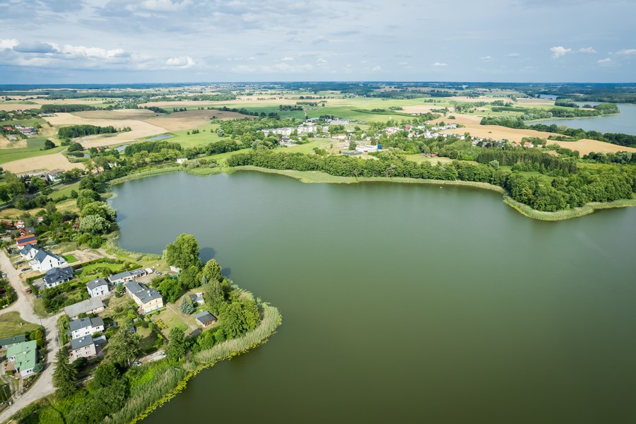 Jezioro Więcborskie, fot. Tomasz Czachorowski dla UMWKP