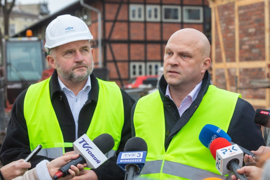 Odbudowa domu Grossówny zakończy się w pierwszym kwartale 2024 roku fot. Mikołaj Kuras dla UMWKP