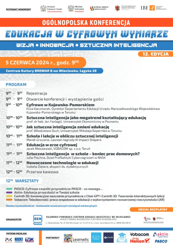Grafika - Konferencja - KPCEN Włocławek