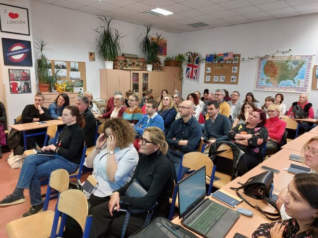 Uczestnicy konferencji podczas wykładu, fot. P. Szczepańczyk