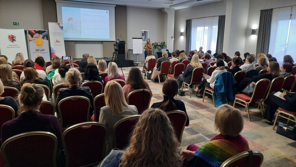 Konferencja pn. „Neuroróżnorodność w domu, w szkole i w społeczeństwie”, 25 października 2024 r., fot. materiały Departamentu Spraw Społecznych i Zdrowia