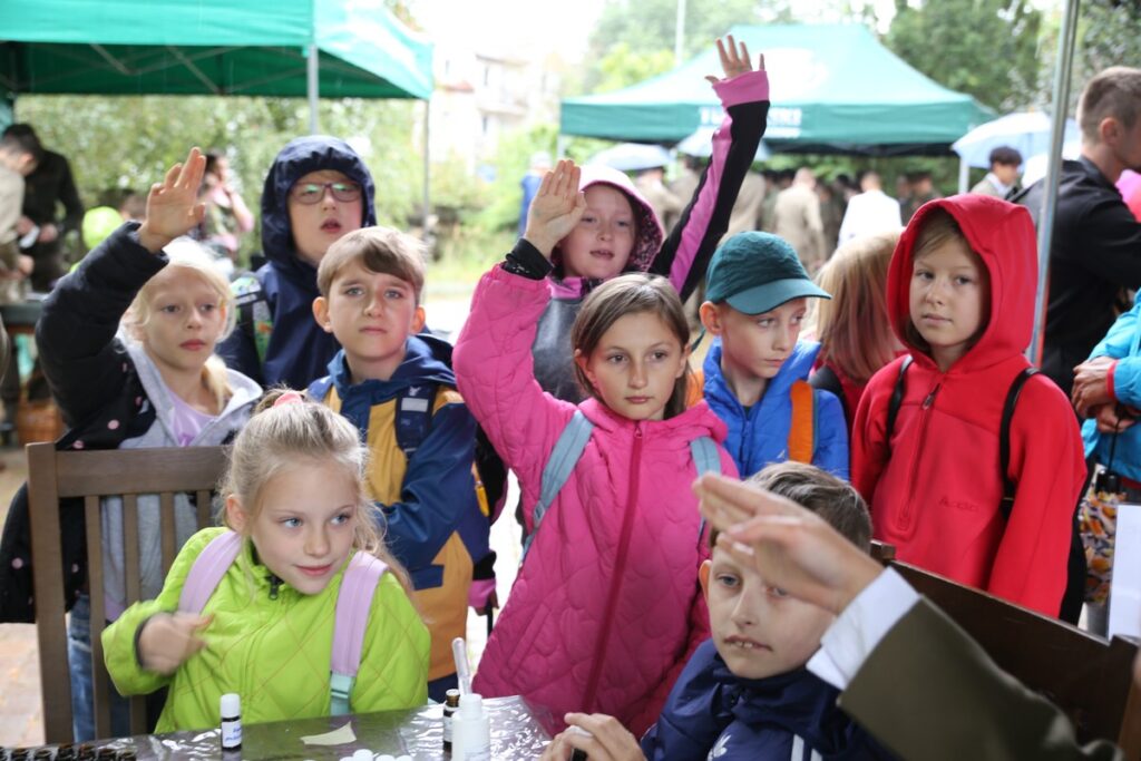 Uczestnicy chętnie uczestniczą w quizach, fot. L. Zdanowska