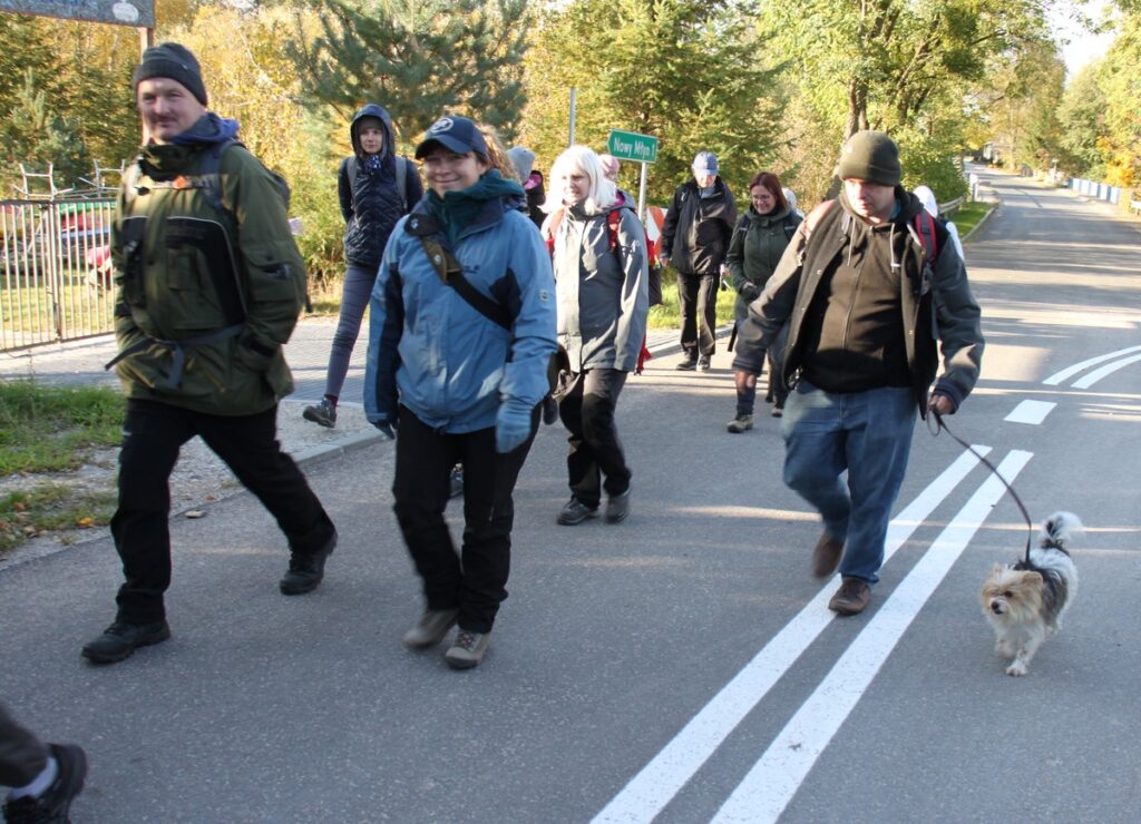 Uczestnicy spaceru krajobrazowego fot. D. Borzyszkowska